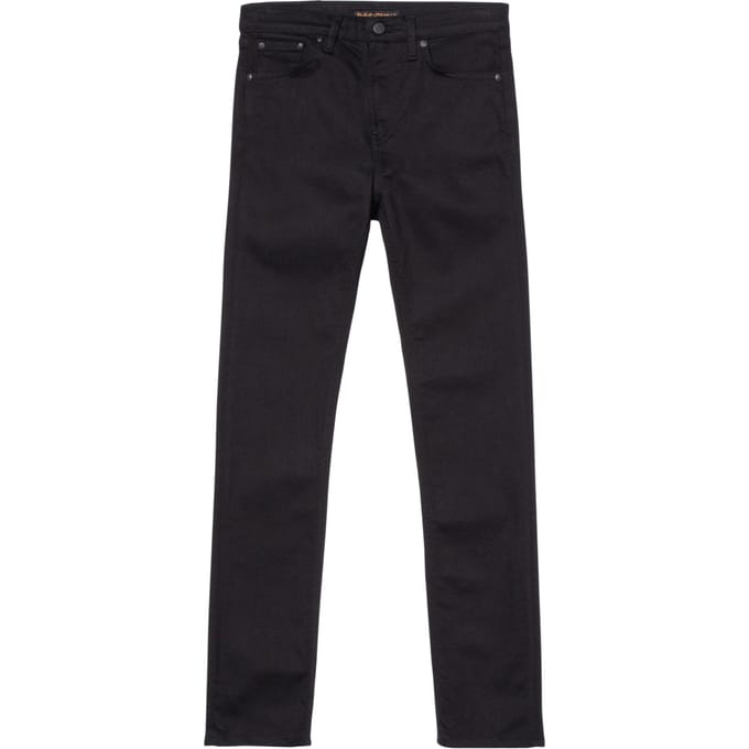 Nudie Jeans Mellow Mae Everblack Black Größe: W30L30 | Slim Jeans Outlet | Damen | Schwarz