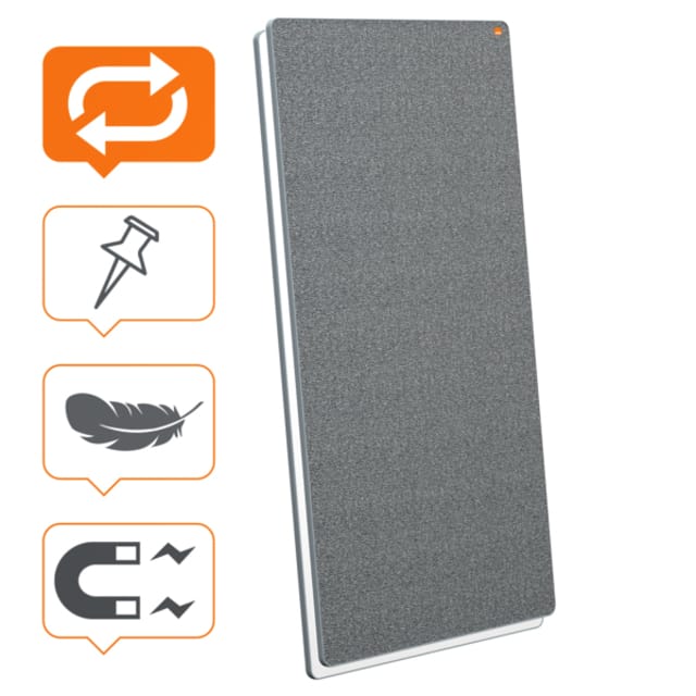 White- en Memobord Nobo Move & Meet 1800x900mm