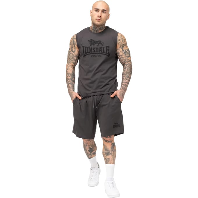 Tanktop en short set Leone Regular Fit Allanton