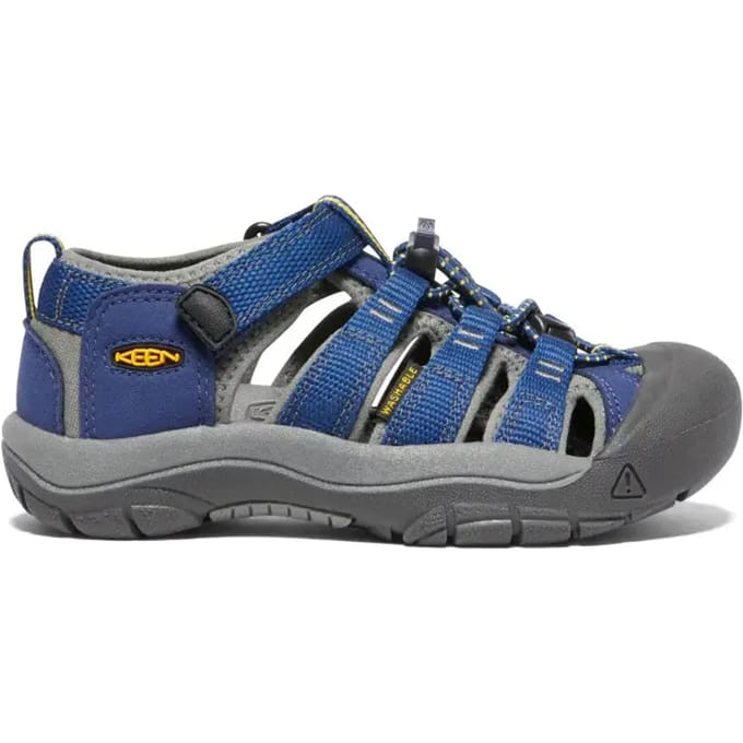 Keen Newport H2 Younger Kids Sandalen Blue Depths/Gargoyle | Blauw | Polyester | Maat 25/26 | K1009938