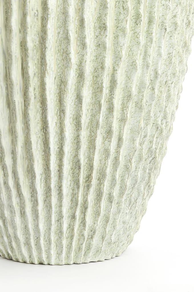 Light&living Vaas deco Ø66x88 cm CACTI glans mint groen