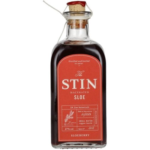 STIN Gin The STIN Macerated Sloe Gin 27% Vol. 0,5l