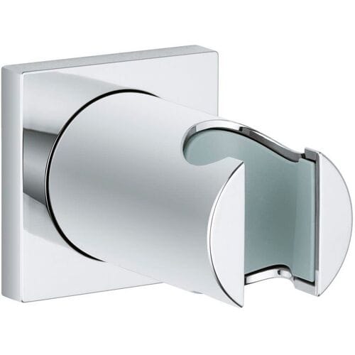 Grohe Rainshower wandhouder met vierkant rozet chroom