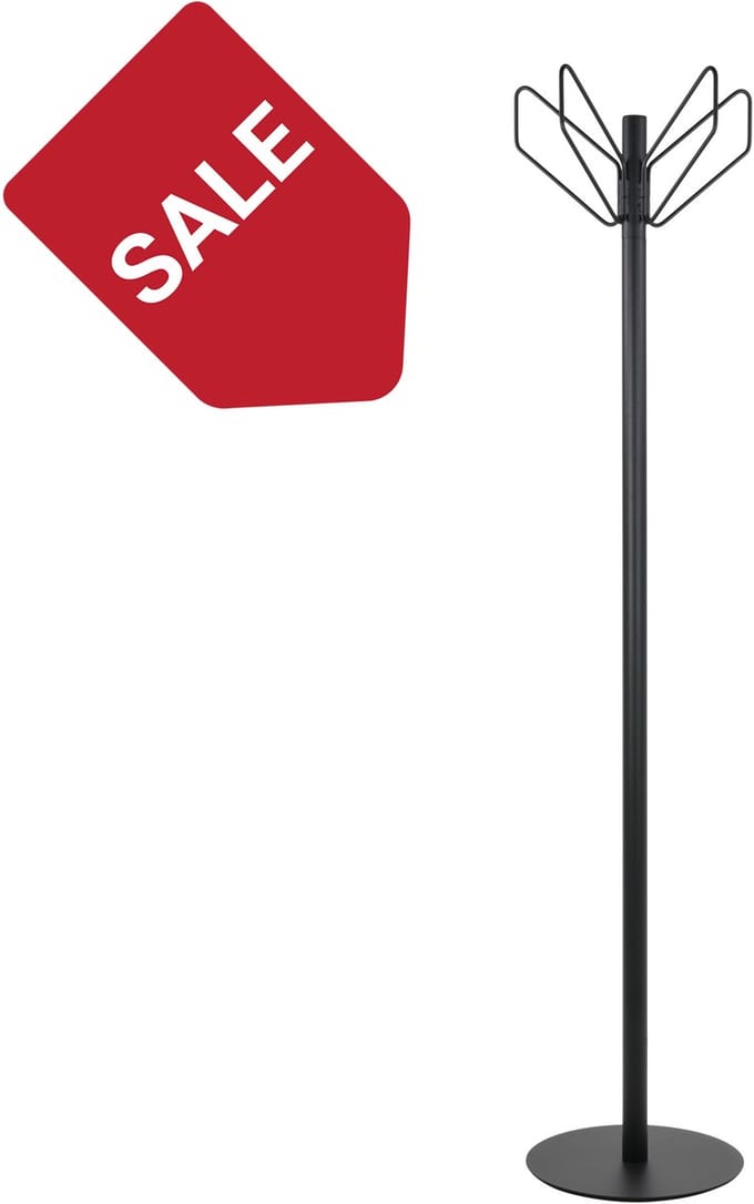 Spinder Design Kapstok Fly - Zwart - Staal