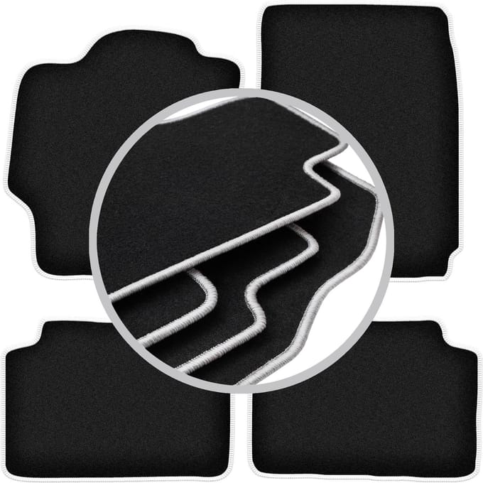CARLUX-SILVER automatten voor: Mazda 323 BJ sedan, hatchback, break, stationwagen (1998-2003)