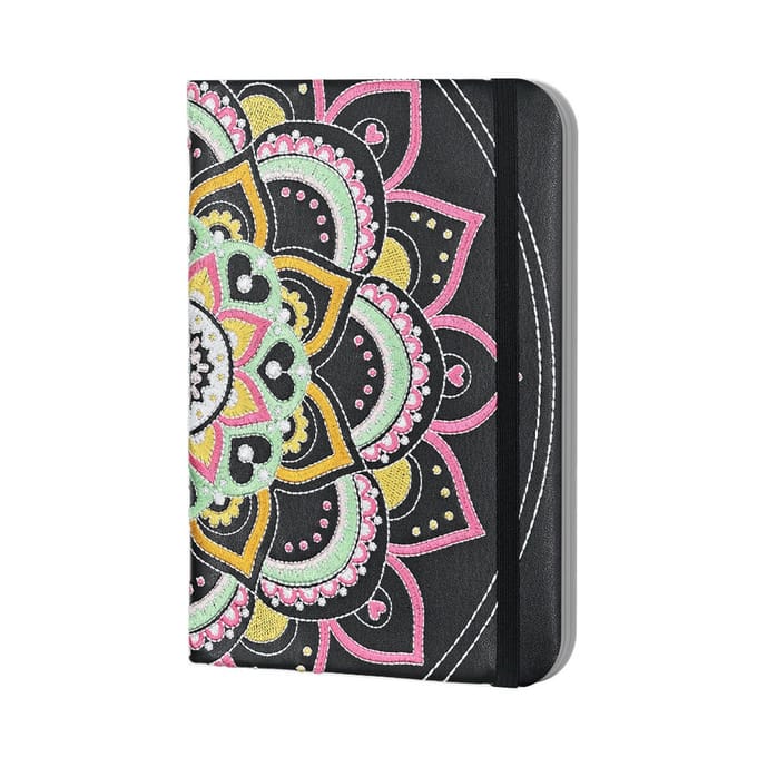 compacte notitieboek Artisan Peter Pauper Mandal Embroidery