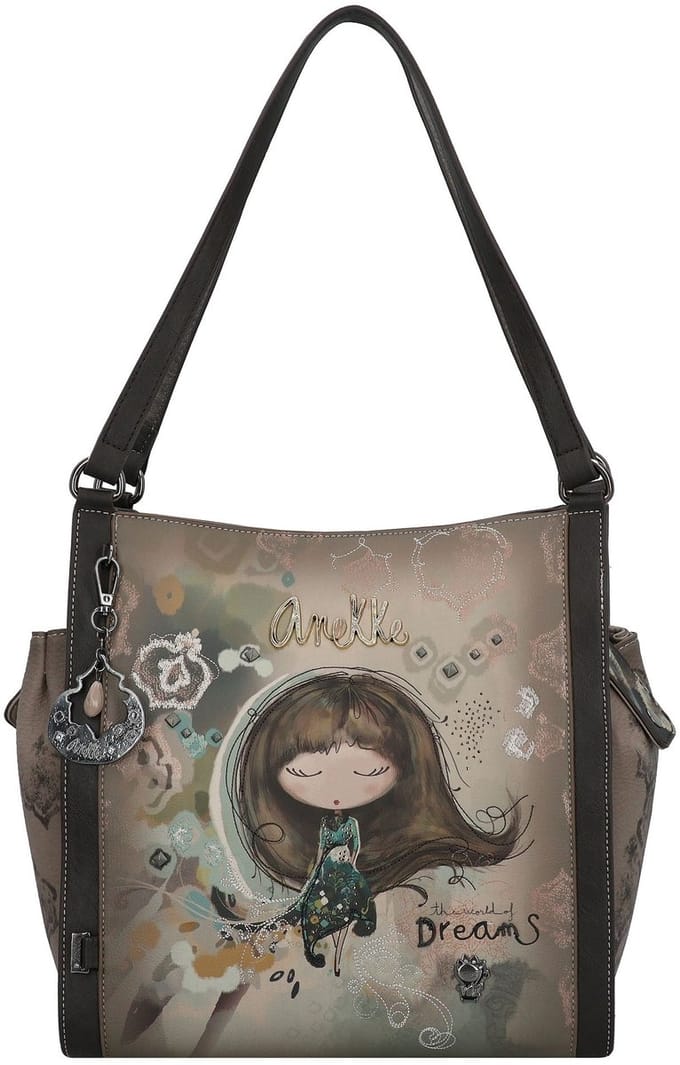 Anekke schoudertas Real Tote Bag Multicolor veelkleurig