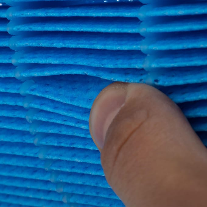 Rosfix Filter Vervanging FY3446 - NanoCloud - Reductie Bacteriën 99% - Ø19x14,5cm - Geschikt voor Philips