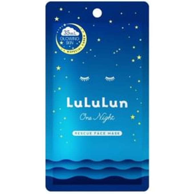 LuLuLun - One Night Rescue Face Mask Glowing Skin - 1 pc