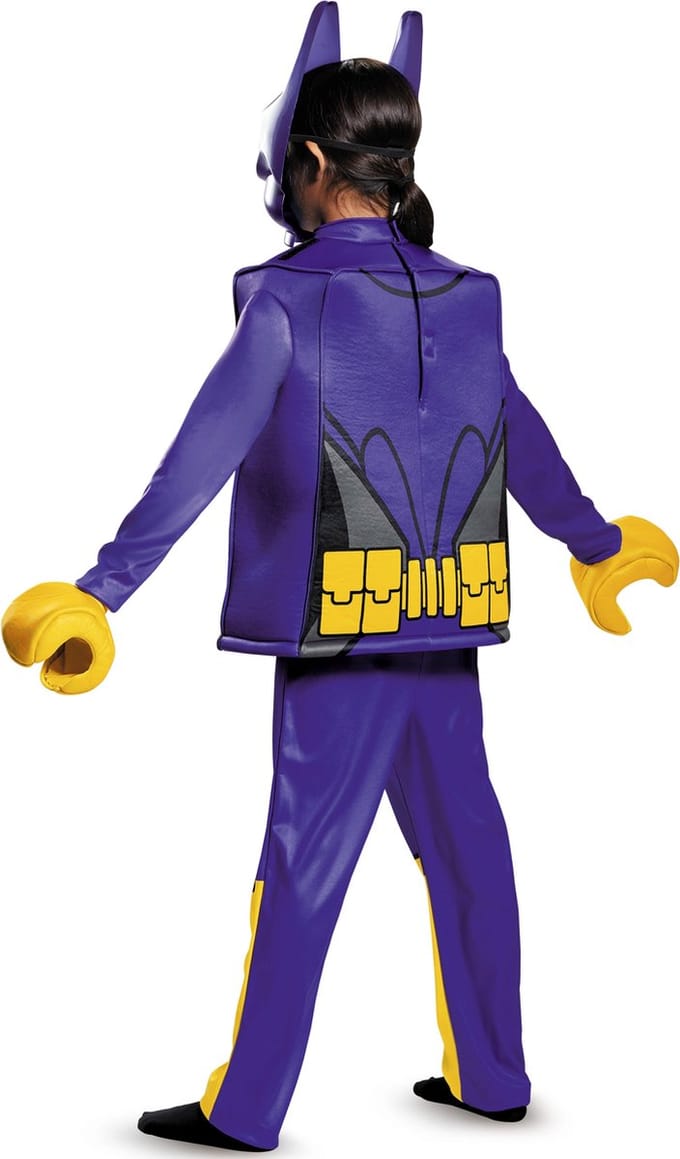 Batgirl -M (7-8 jaar) -Deluxe kostuum