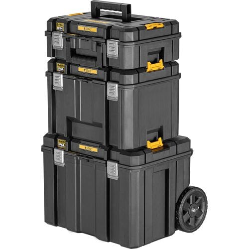 DeWalt TSTAK Serie - Gereedschapskistenset - Mobiel - IP54 - Ergonomisch