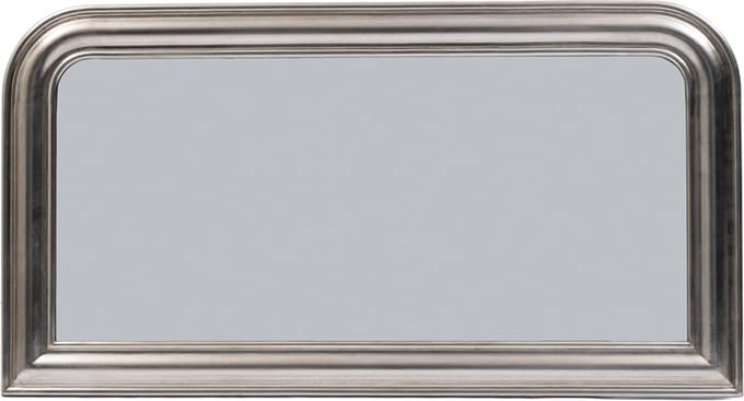 Riviera Maison Spiegel - Place Vendôme Mirror 80x150 - Zilver - Dennenhout