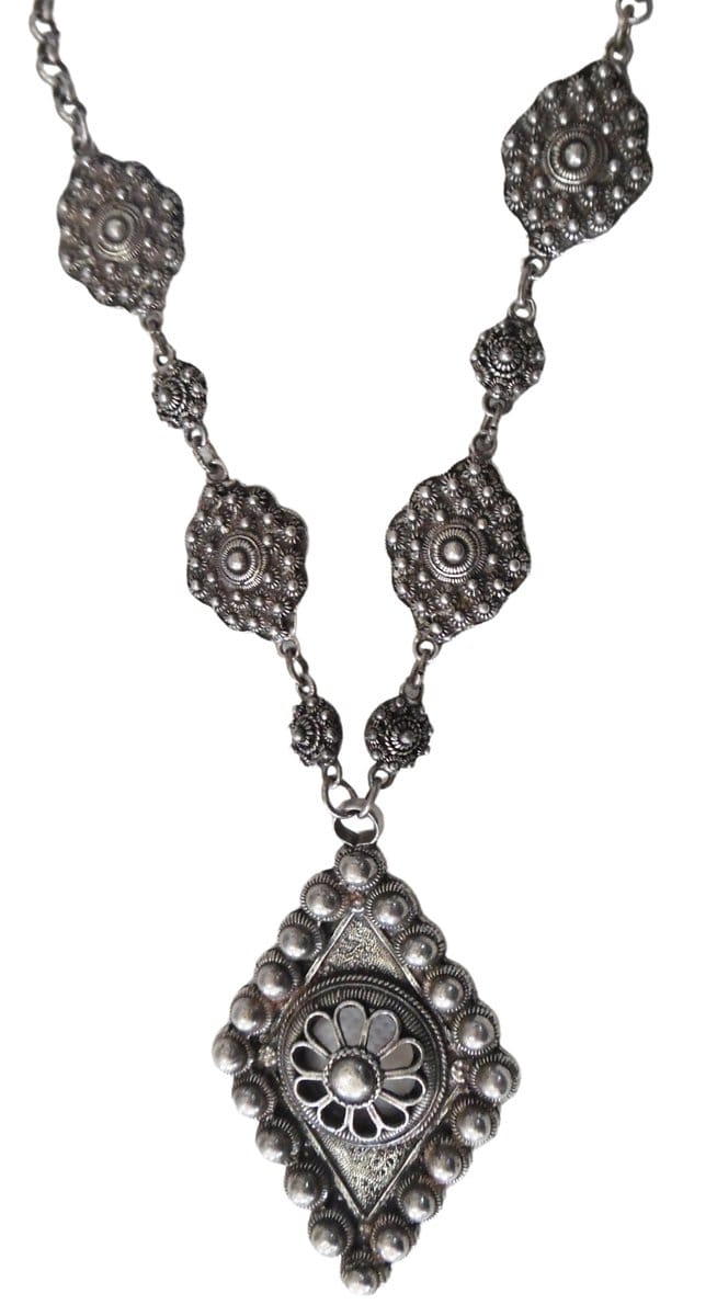 Zeeuws Meisje - collier Zeeuwse ruit