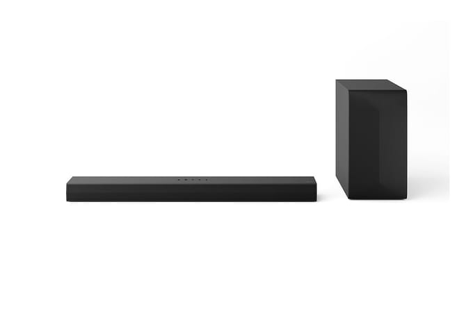 LG DS60 - Soundbar - 320 watt - draadloze subwoofer - Adaptive Sound Control