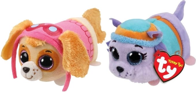 Ty - Knuffel - Teeny Paw Patrol - Sky & Everest