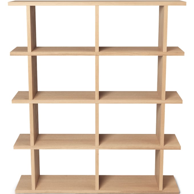 Ferm Living Kona boekenplank - natural - 2 x 4