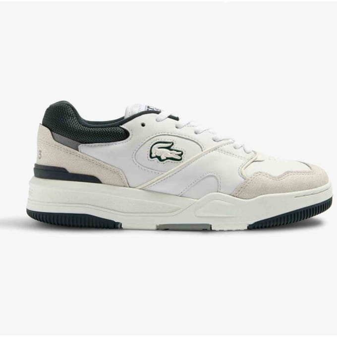 Lacoste Lineshot 223 3 Sma Heren Sneakers - Wit/Groen - Maat 41