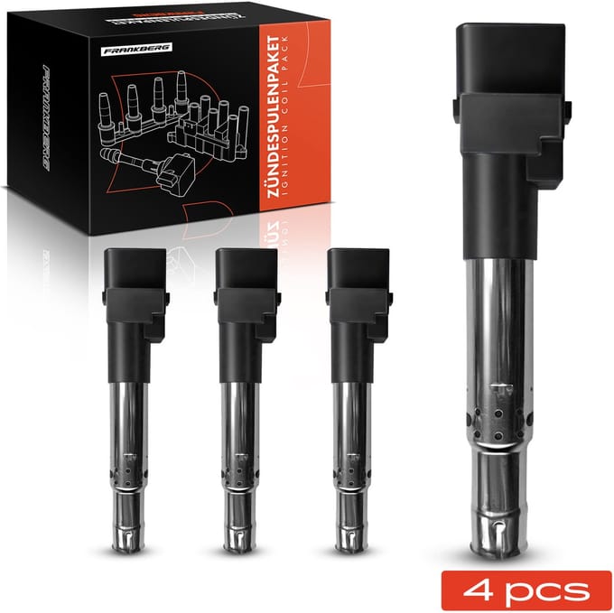 Frankberg 4x Ontstekingsmodule voor VW Passat 3C Touareg Phaeton Audi
