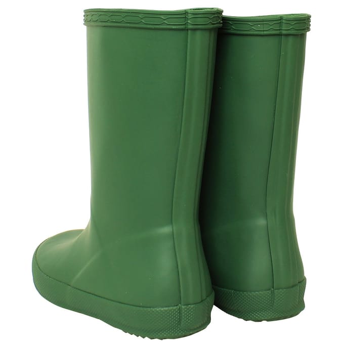 Hunter Original First Kids Groene Wellington Laarzen
