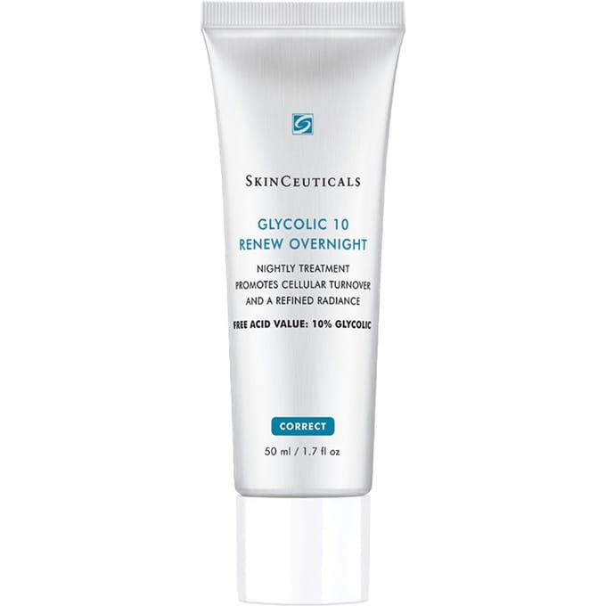 SkinCeuticals Glycolic 10 Peeling | Stralende nachtscrub 50 Huidcrème