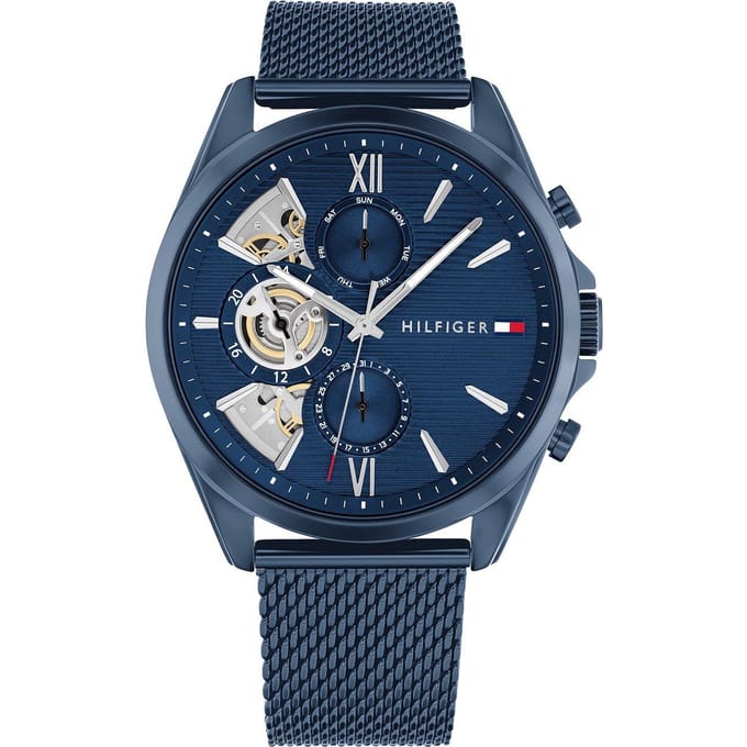 Montre pour homme Tommy Hilfiger Baker 1710648 bleu