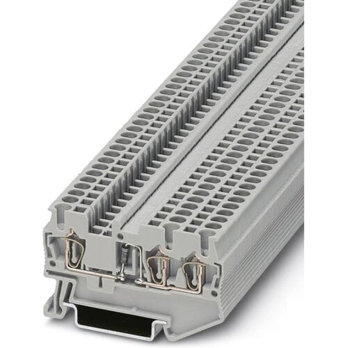 Phoenix Contact 3036246 Componentenserieklem 5.2 mm Spanveer Grijs 50 stuk(s)