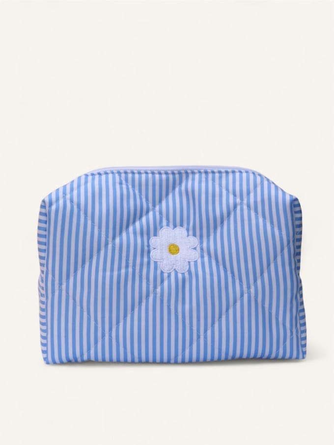 The brand Lizzy Make-up tas blauw luxe