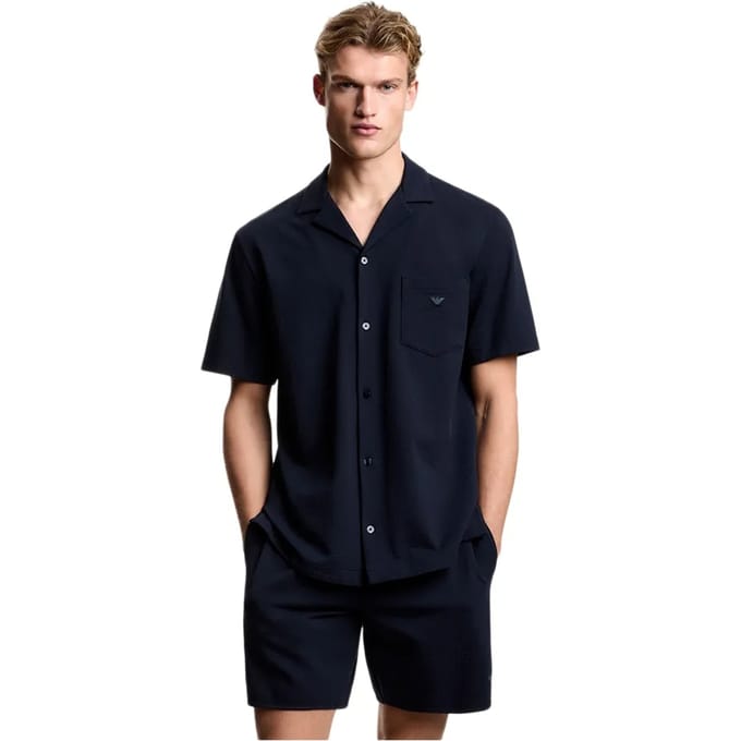 Emporio Armani herenoverhemd met kenmerkende stijl