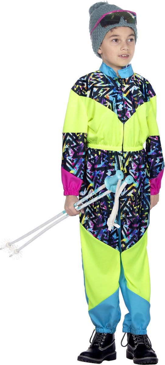 Retro Jaren 80 Ski Talent Kind Kostuum