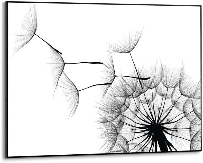 Schilderij Paardenbloem - 50 x 70 - Hout - REINDERS