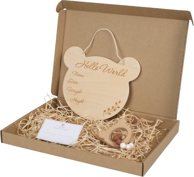 BAMBAM - Eco Friendly Giftbox Hello World - Kraamcadeau