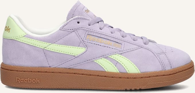 Reebok Club C Grounds Sneakers - Dames - Paars - Maat 37