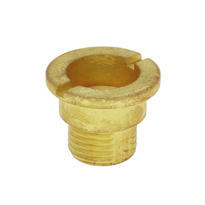 Centrale schroef M8 x 0,75 geel, medium, hals 9 mm, totale lengte 10,8