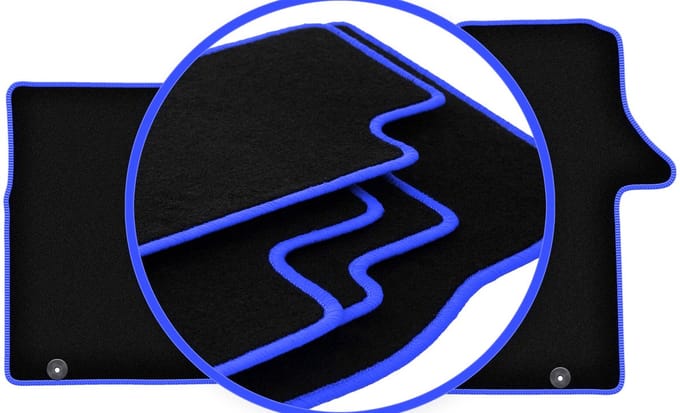 CARLUX-BLUE automatten voor: Renault Trafic III bestelwagen (2014-)