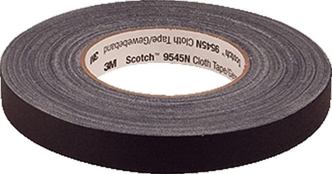MMM zelfkl tape Scotch 9545N, viscose, zw, (lxb) 52mx50mm