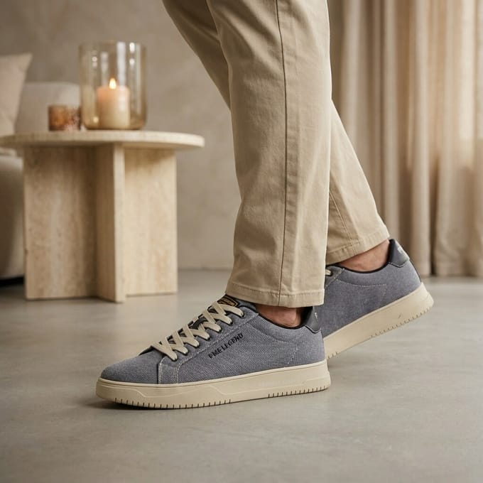 PME Legend PME Crewman Sneakers blauw Synthetisch