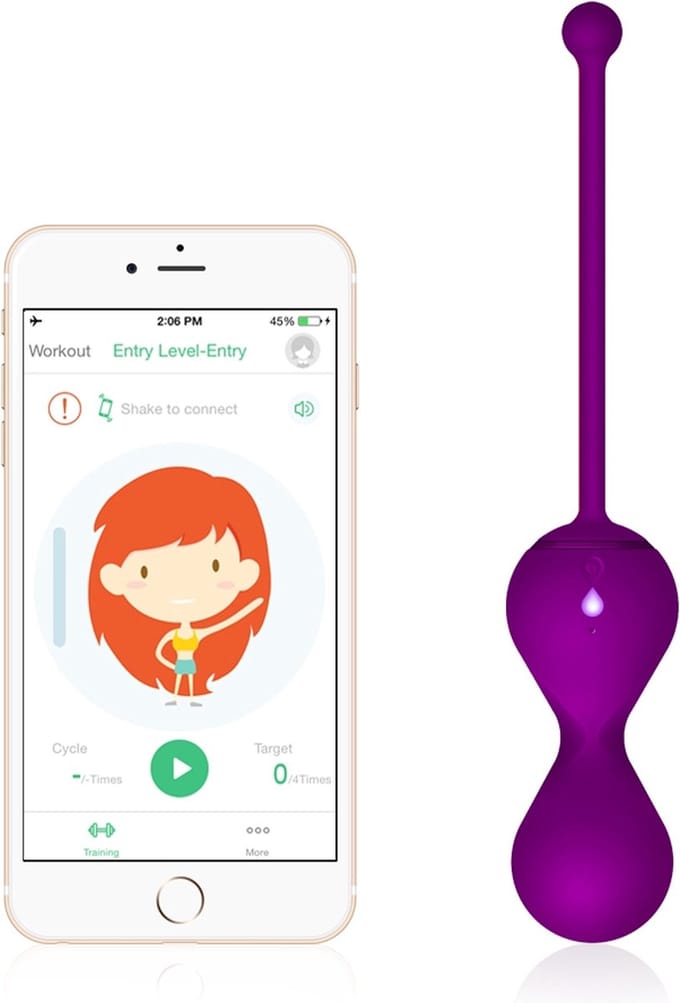 Magic Motion - Smart Kegel Master Balls - Paars