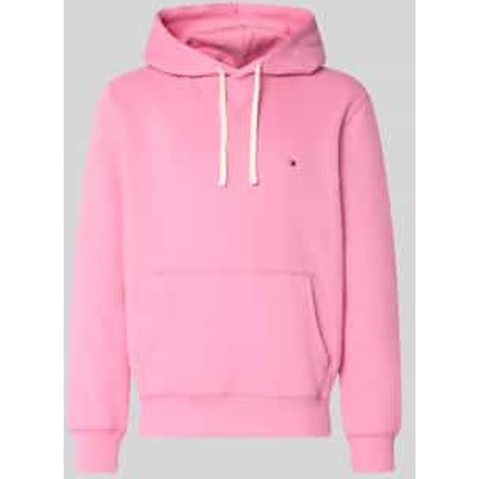 regular fit hoodie van katoenmix