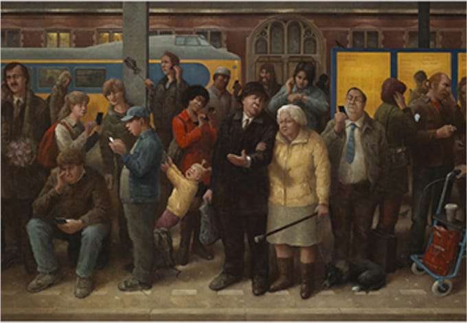 Kaart - Dames en heren/beste reizigers - Marius van Dokkum