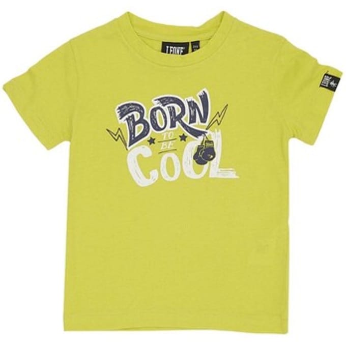 T-shirt Korte Mouw Leone 1947 Boy Short Sleeves Welcome