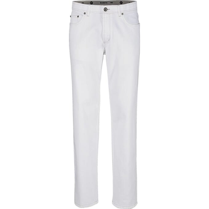 Babista herren Jeans - 27 - wit - Plus Size