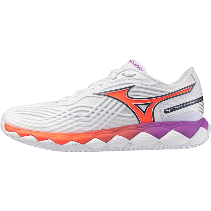 Mizuno Wave Enforce Tour 2 Cc Schoenen Wit EU 38 Vrouw