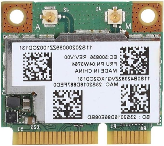 Mini Netwerkkaart - Wifi Bluetooth Adapter - Snelle Wifi Verbetering - Originele Broadcom Chip - 3x2.7x0.5 cm - Default