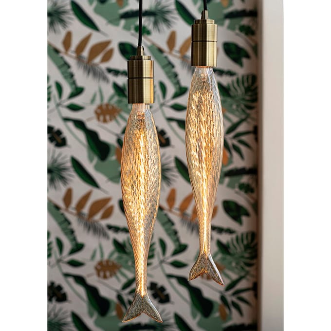 Bailey Gold Fish LED Filament Lamp E27 4W 2200K Dimbaar - 143043 - E3Y2K