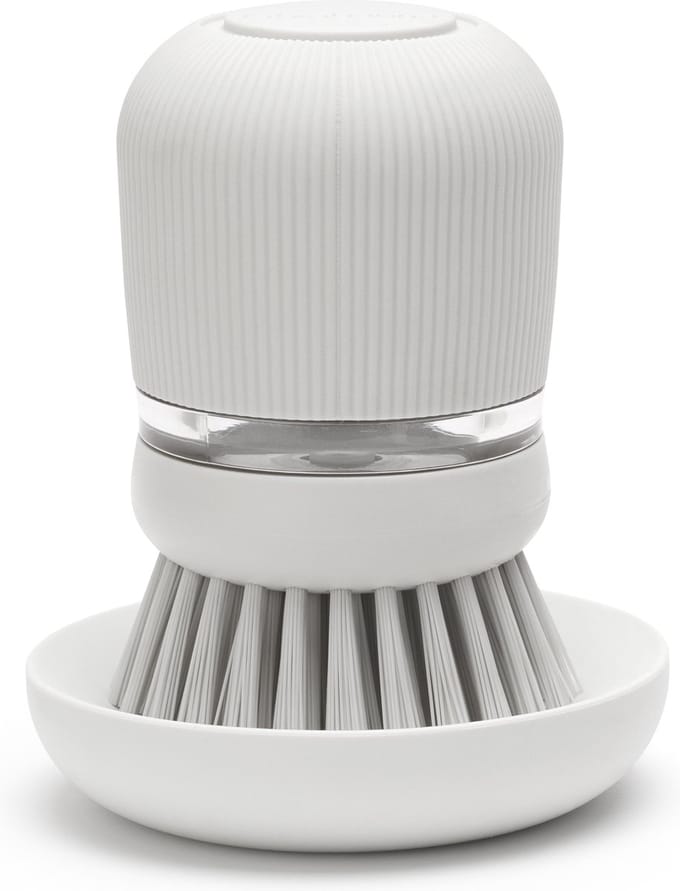 Brabantia SinkSide Afwasborstel - met Zeepdispenser - Light Grey