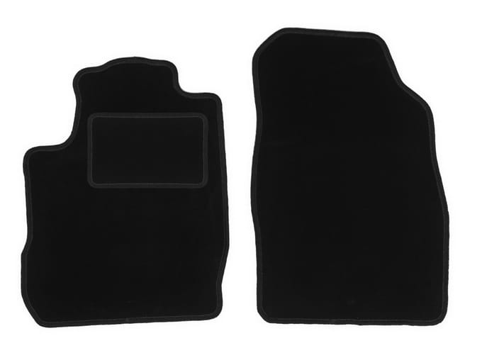 Zwarte veloursmatten voor: Ford StreetKa cabriolet (2003-2006)