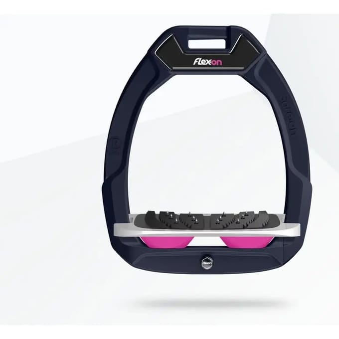 Veiligheidssportsteunen Hellend Ultra Grip Blauw/grijs/roze Flex-On Safe-On