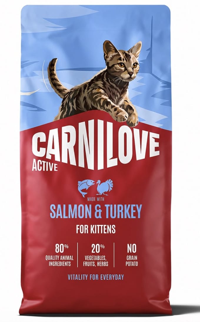 Carnilove Cat Salmon/Turkey Kittens 6 kg