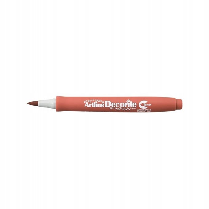 Artline Decorite Brush Marker - Permanent, Brons