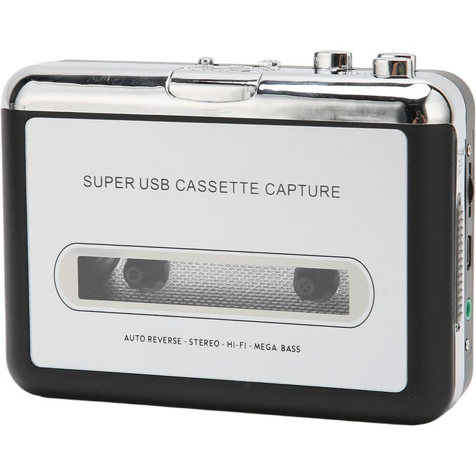 Cassettespeler Draagbaar Multifunctioneel MP3 CD Converter USB Auto Reverse Geluid Muziek Cassettespeler
